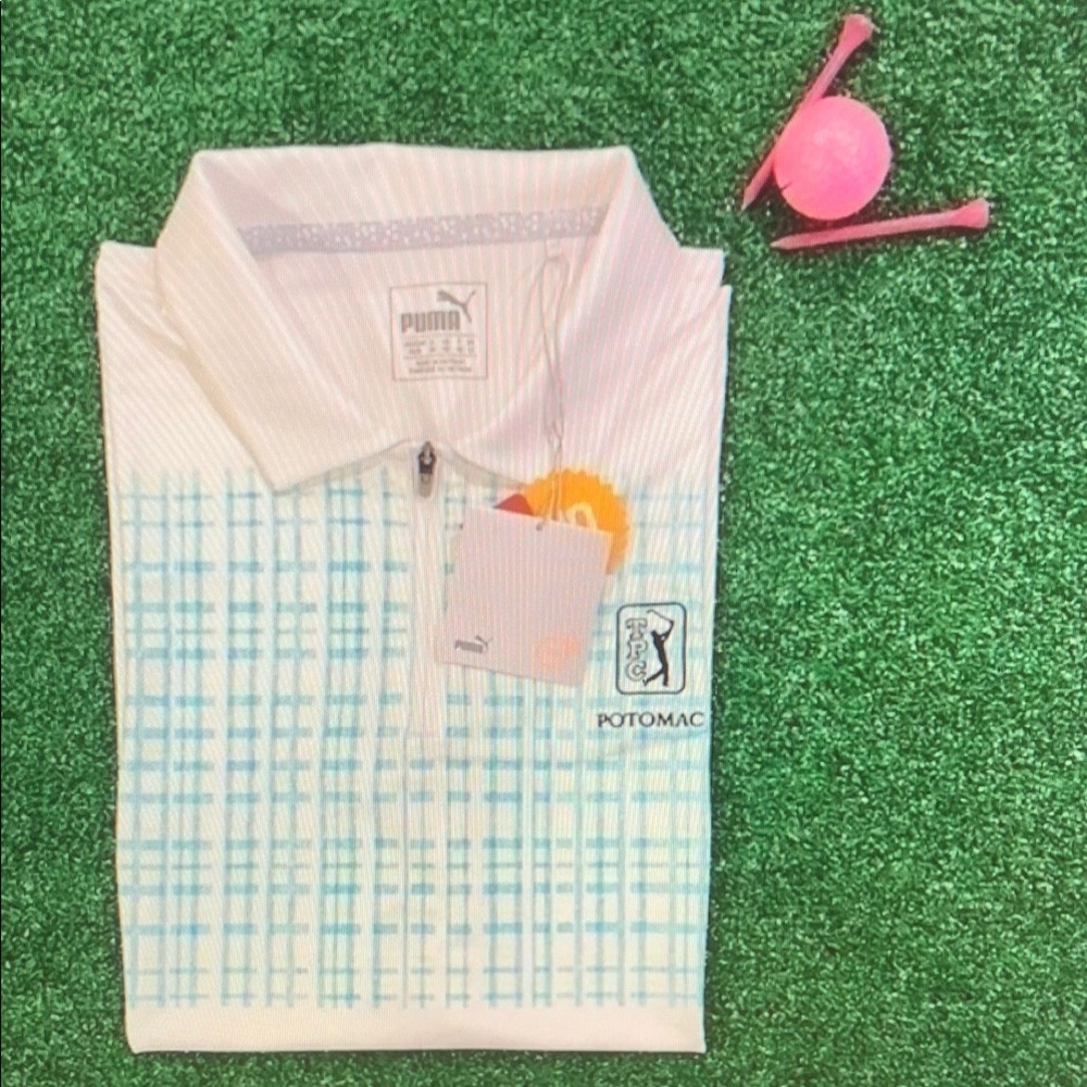 Womens Puma sleeveless golf polo from TPC Potomac! Size Medium.